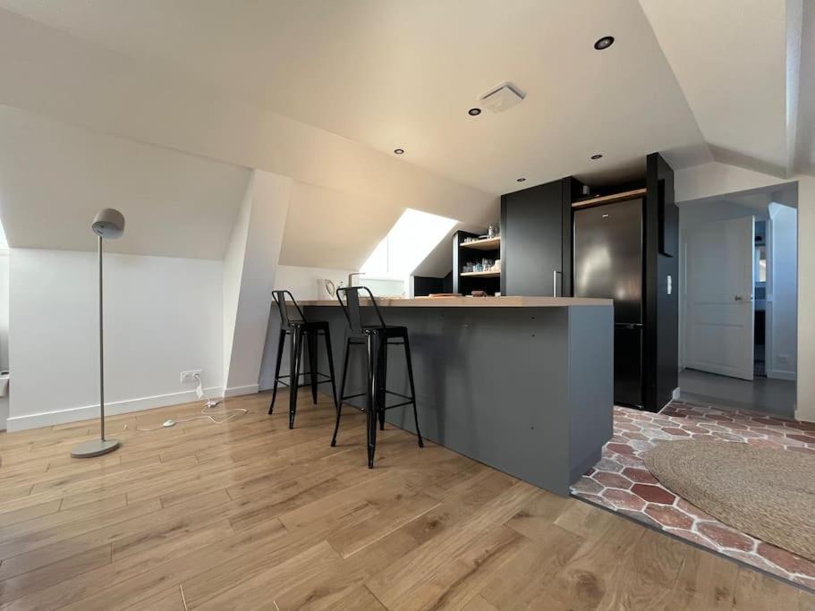 Sur Les Toits De Fontainebleau - Hypercentre Apartment Екстериор снимка
