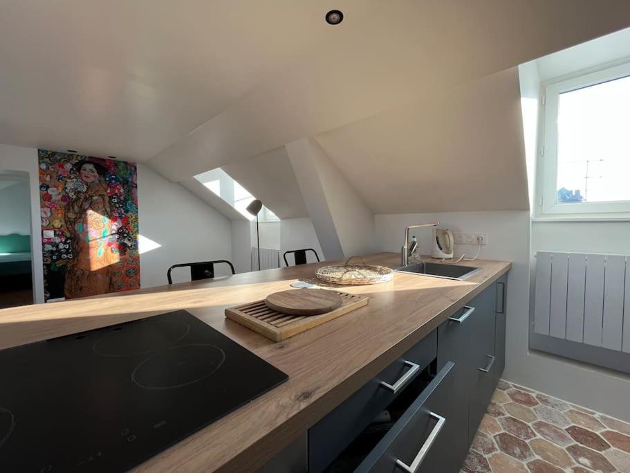 Sur Les Toits De Fontainebleau - Hypercentre Apartment Екстериор снимка